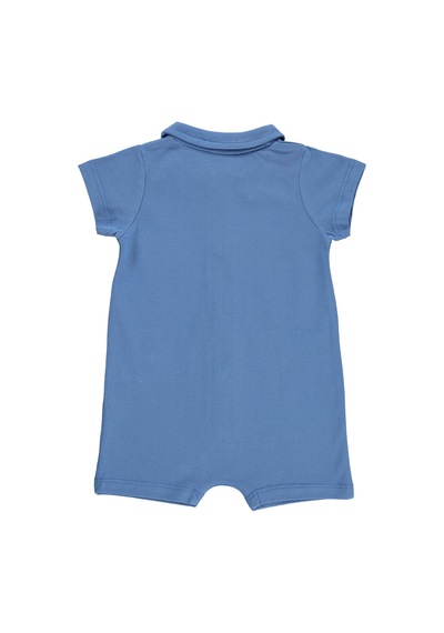 Civil Baby Yelken Baskılı 6-18 Ay Tulum - Mavi İndigo