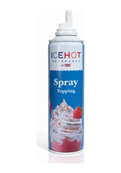 Icehot Sprey Şanti 250 Gr Soğuk & Sıcak Uyumlu Hazır Sprey Krema