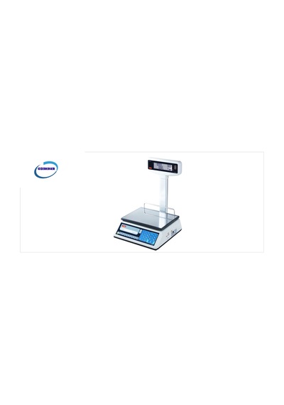 Tem Ege Lcd Akülü Fiyat Hesaplamalı Market Terazi 23x30 Cm
