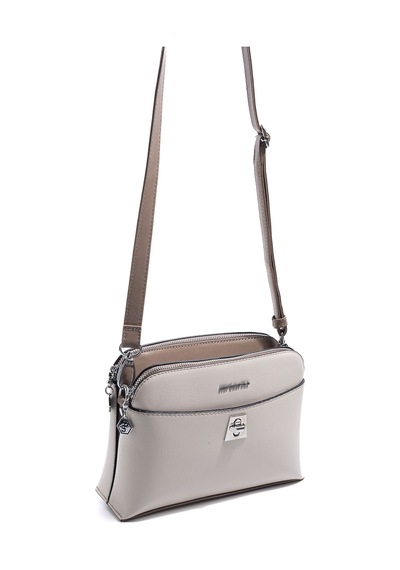 Silver Polo Sp623 Kadın Çapraz Çanta Düz Bej-latte