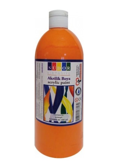 Südor Akrilik Boya 500 Ml Turuncu Sd1009-03 Çok Renkli