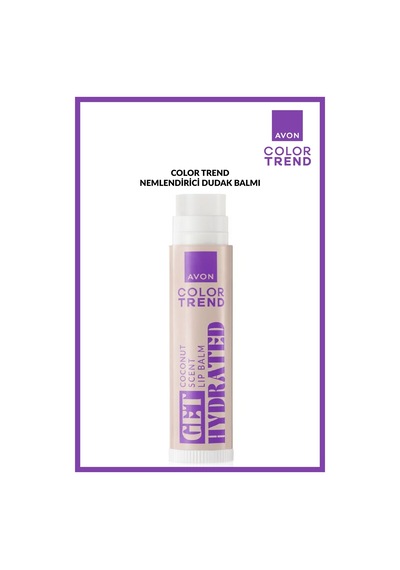 Color Trend Nemlendirici Dudak Balmı - Coconut