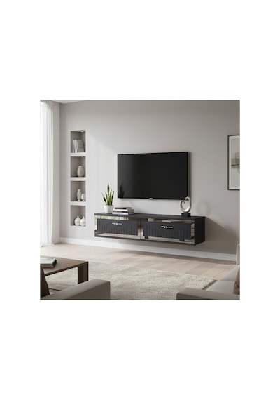 Tda1206ag Tuna120 Duvara Montaj Tv Stand Antrasit-gold 120cm