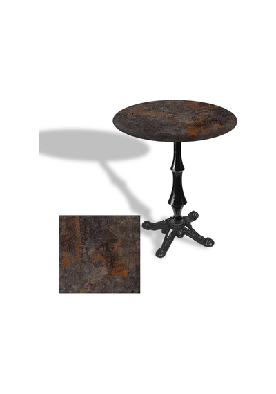 Çipa 1012 Döküm Ayak Yuvarlak Masa Çap 90cm - Werzalit, Wermodin Ve Allzalit Tabla - Metalic Oxid 3 Çok Renkli Çipa 1012 Döküm Ayak Yuvarlak Masa Çap 90cm - Werzalit, Wermodin Ve Allzalit Tabla - Metalic Oxid 3 Çok Renkli