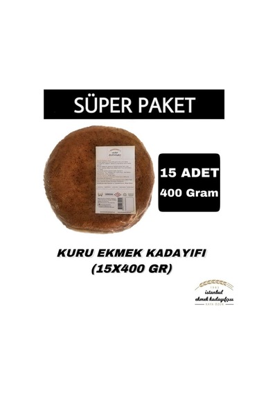 İstanbul Ekmek Kadayıfçısı Kuru Ekmek Kadayıfı 15 x 400 G