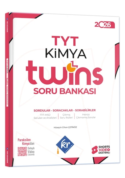 Tyt Twins Kimya Soru Bankası Kr Akademi Yayınları