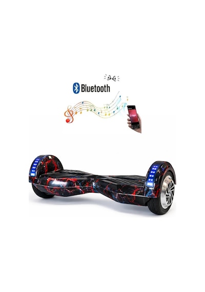 Citymate Smart Balance Elektrikli Kaykay Hoverboard 8.5 İnch Akıllı Denge Ledli Bluetooth Hoparlörlü D15