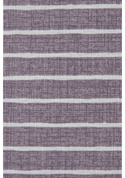Duck Çizgili Kırlent Kılıfı Lila 40x40 Lila