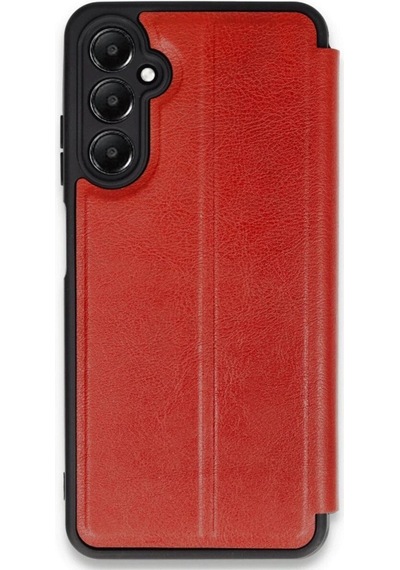 Galaxy Uyumlu  A17 5g Flip Cover - Kırmızı - Yluh-867325