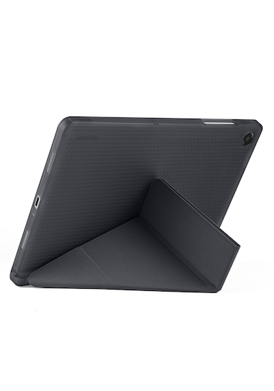 Samsung Galaxy Uyumlu Tab A11 Plus Kılıf Tri Folding Kalem Bölmeli Katlanabilir Standlı Pu Deri Yumuşak Kapak