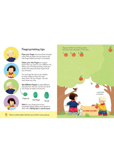 Usborne Poppy And Sam'S Fingerprint Activities