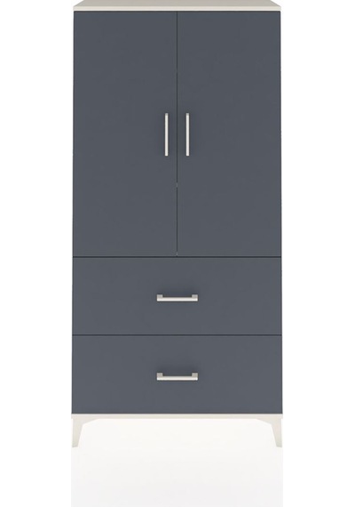 Arges Dolap 3 Raflı 2 Çekmeceli 2 Kapaklı 88x30x182 Aytaşı-an... Aytaşı