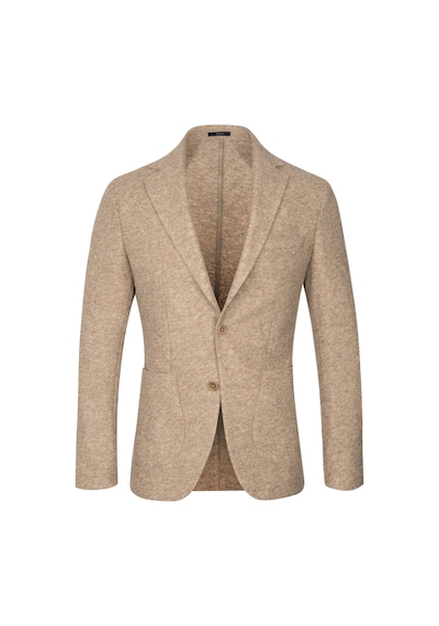 Hatemoğlu Vizon Slim Fit Mono Yaka Casual Ceket