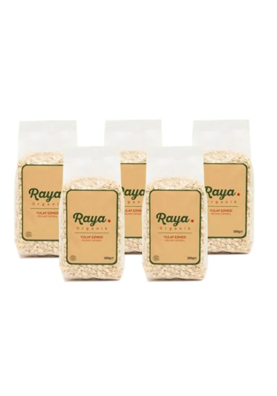 Organik Yulaf Ezmesi 300 Gr X 5 Li Paket 300 G