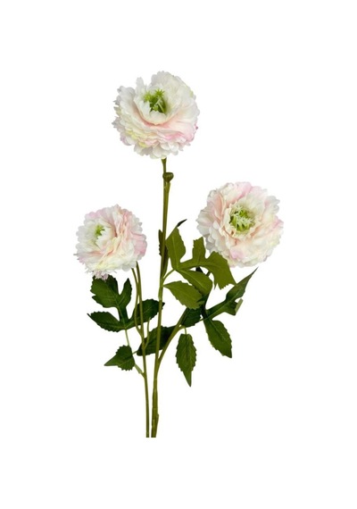 Yapay Çiçek Kasımpatı Soft Pembe Uzun Dal 3 Çiçekli 77cm