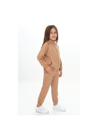 Toontoy Kids Toontoy Kız Çocuk Kapüşonlu Eşofman Takım Yeşil