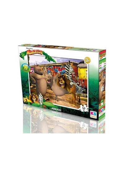 Ks Games Madagascar Puzzle 50 Prç. Mg 709