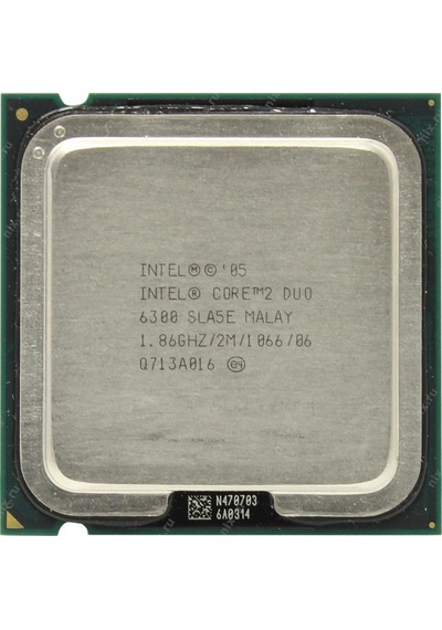 Intel Core 2 Duo E6300 1.86 GHz LGA775 2 MB Cache 65 W İşlemci Tray