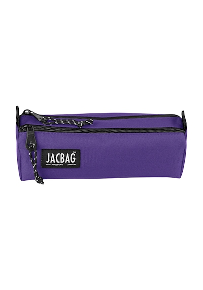 Jacbag Dual Prıme-çift Bölmeli Üçgen Tip Kalem Kutusu Dual Prime-mor renkli
