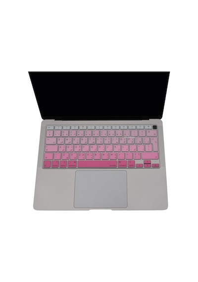 Macbook Air 13 Arapça Klavye Koruyucu A1932 A2179 A2337 M1 Uk Iso Ters L Enter Uyumlu Arabi