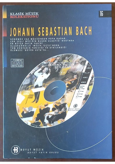 Johann Sebastıan Bach-Klasik Müzik Koleksiyonu Cd