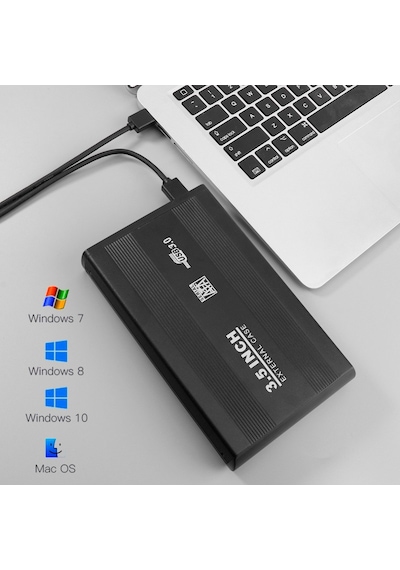 Triline 3.5" Sata Hdd Ssd Usb 3.0 Harici Harddisk Kutusu Alüminyu
