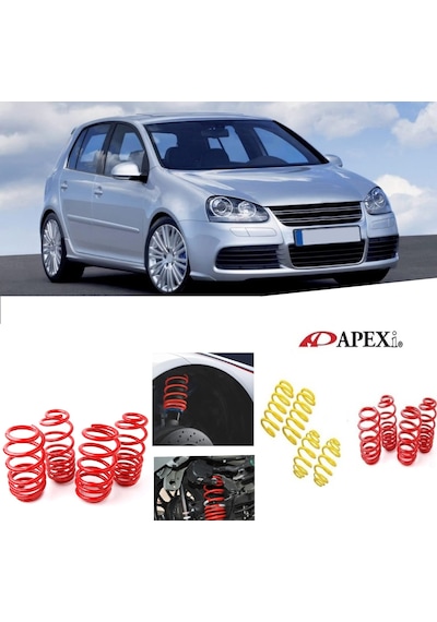 Vw Golf 5 2004-2009 Apexi 4.5 Cm Spor Yay