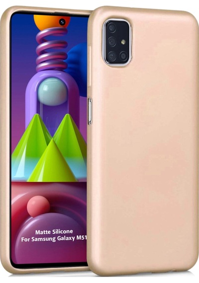 Samsung Uyumlu Galaxy M51 Arka Kapak Silikon Kılıf