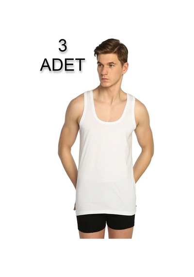 Erkek Penye Atlet 3'lü 001