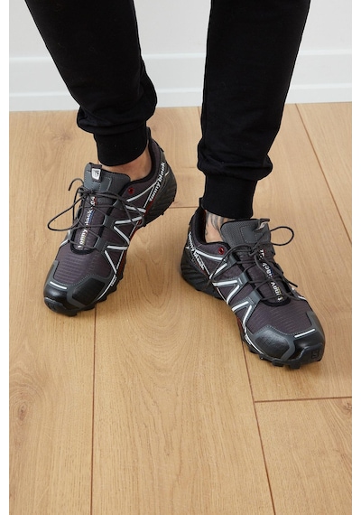 Tonny Black Rahat Kalıp Şeritli Lastik Bağcıklı Erkek Füme Beyaz Trekking Ayakkabı Tb160-0 Füme Beyaz