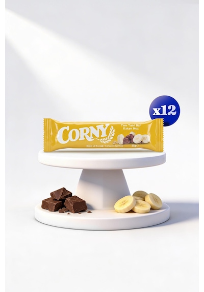 Corny Kakao Muzlu Tahıl Bar X 12 Adet