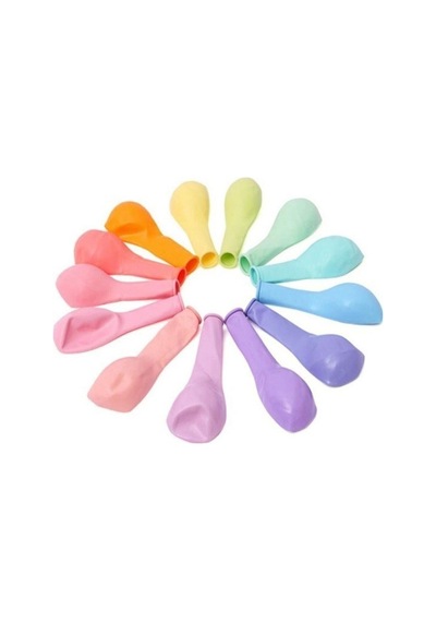 Makaron Zincir Balon Seti Hazır Zincir Balon Aparat + Balon + 100 Makaron Balon Pembe