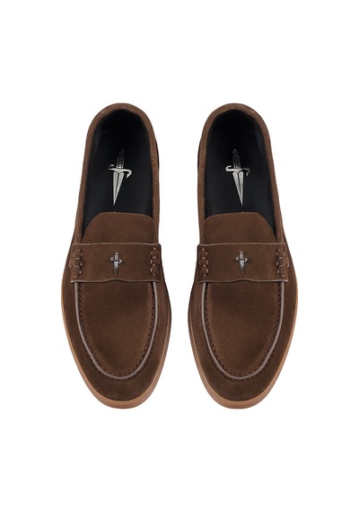 Ca008 Brown Klasik Ayakkabı Erkek Mu69381ca 022/004/008 Paciotti Suede Camoscio Kahverengi