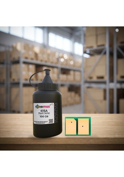 Hp 415a W2030a Toner Tozu + Çip Siyah 100gr / Color Laserjet Pro M454 / M479 Enterprise M455 / M480