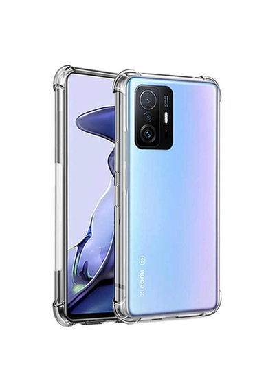 Xiaomi Mi 11T Uyumlu Kapak Şeffaf Airbag Köşe Korumalı Antishock Silikon Kılıf