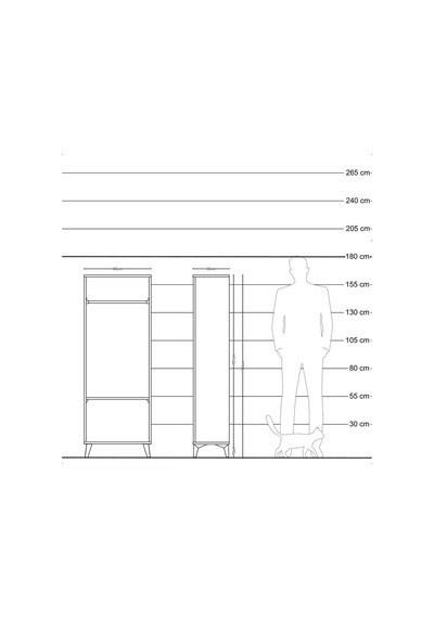 Arges Dolap Tek Raflı Kapaklı Tek Askılı 60x30x163 Çam-antrasit Atlas Çam Arges Dolap Tek Raflı Kapaklı Tek Askılı 60x30x163 Çam-antrasit Atlas Çam