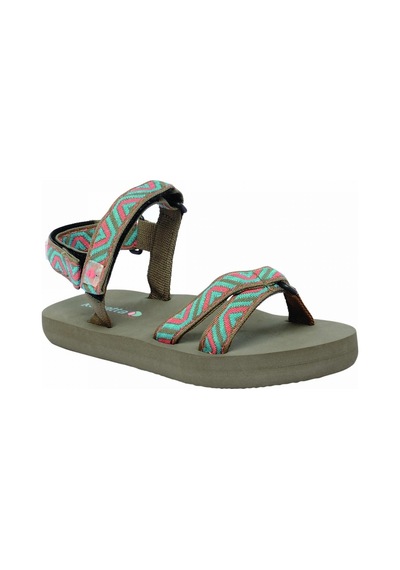 Regatta Gris Seaterra Çocuk Sandalet-yeşil Çok Renkli