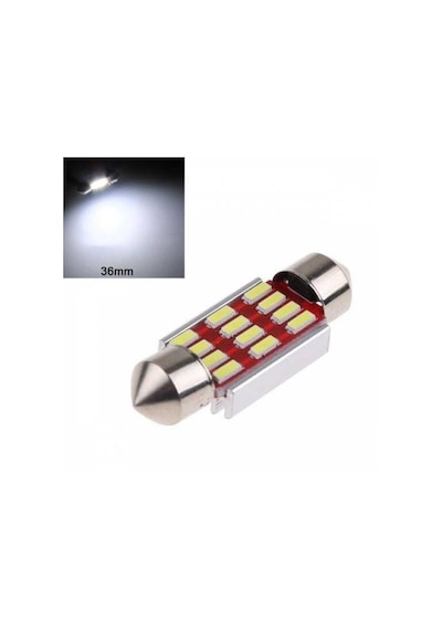Kısa Sofit Ampul 31Mm 12 Ledli Japon Sofit Plaka Tavan Lambası