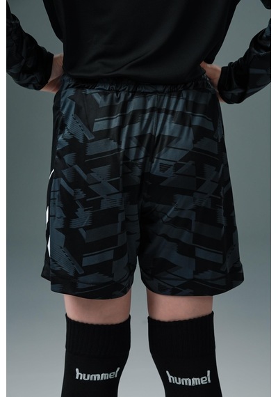 Hummel Line Kaleci Şort Siyah Çocuk