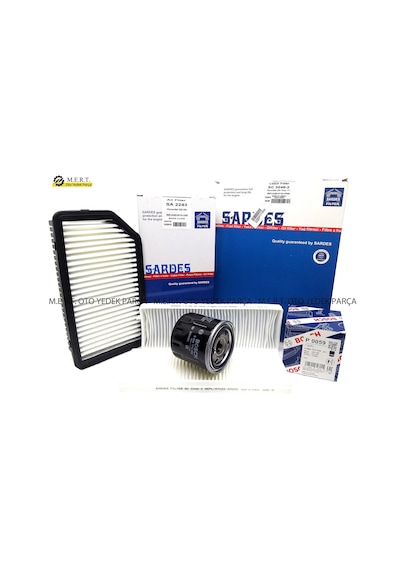 Hyundai I20 1.4 Benzinli Filtre Bakım Seti 2009-2013