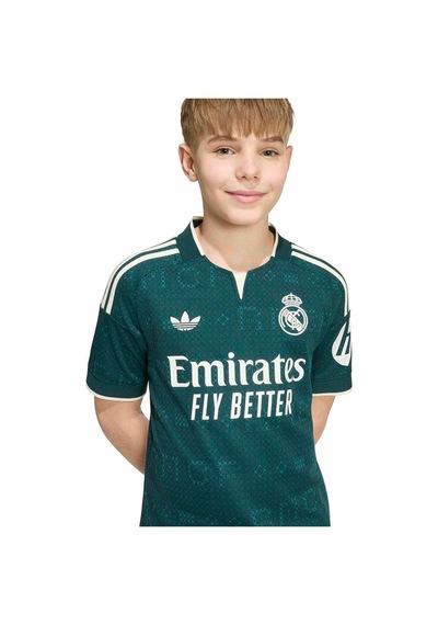 Adidas Çocuk Forma Real Madrid 26/27 Away Jersey Kids Kc3991 Yeşil