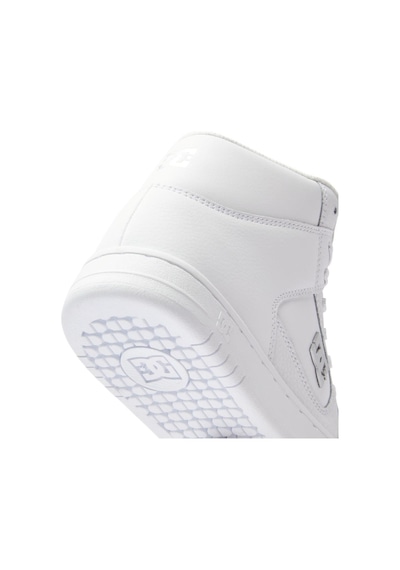 Dc Shoes Adjs100164 Manteca 4 Hi White/silver Kadın Sneaker 001