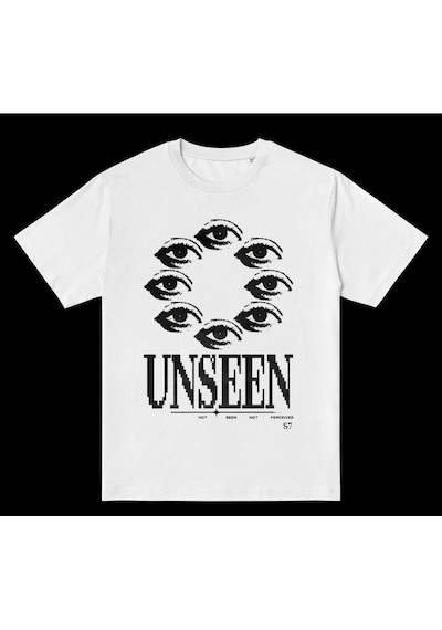 Unisex Oversize Y2k Tshirt Beyaz