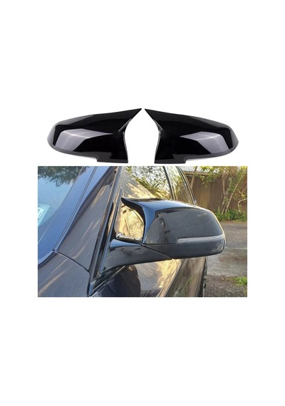 Autogp Bmw F10 Lci Ayna Kapağı Piano Black M5 Model Tırnaklı 2013 / 2016 Yarasa Agp-sm-f10-mr154