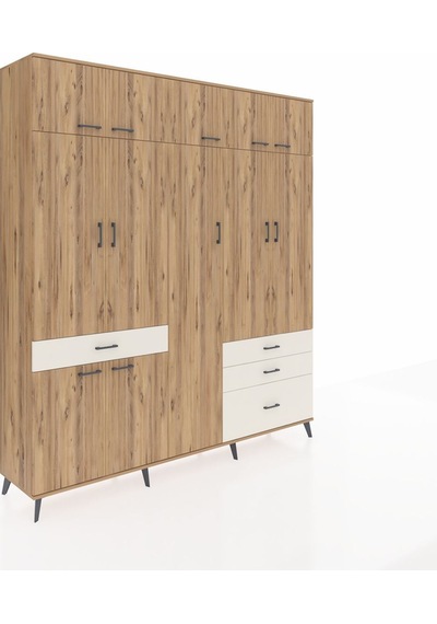 Hyperion Dolap 11 Raflı 4 Çekmeceli 2 Askılı 220x44x243 Çam-çam/aytaşı Atlas Çam/aytası Hyperion Dolap 11 Raflı 4 Çekmeceli 2 Askılı 220x44x243 Çam-çam/aytaşı Atlas Çam/aytası