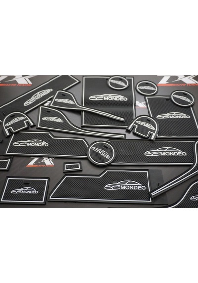 Ford Mondeo 2013 - 2016 Araç Içi Silikon Kaymaz Ped Kaplama Seti (547228994)