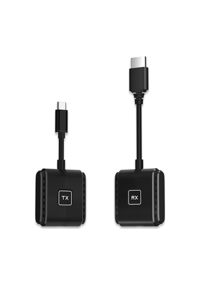 Usb-c Kablosuz Ekran Aktarıcı, 4k 30hz, 40 Metre Mesafe, İphone/ipad/macbook Uyumlu, Tx Ve Rx Kit