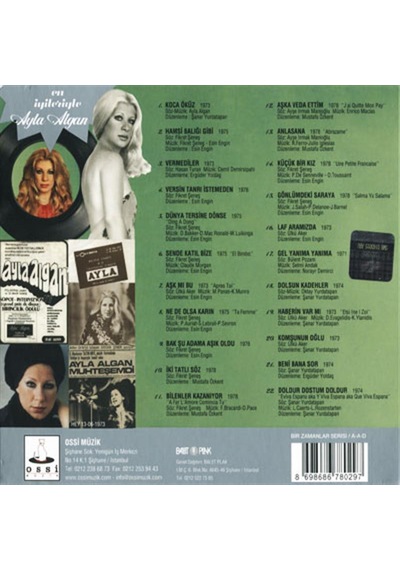 Ayla Algan En Iyileriyle - Cd