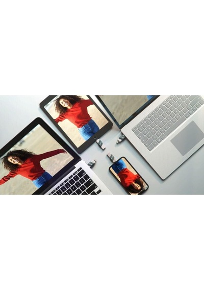 Sandisk Ixpand Flash Drive 128gb Type A + Lightning Flash Sürücü