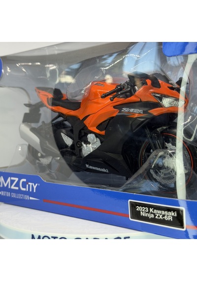 Kawasaki Ninja Zx-6r 1:12 Turuncu Diecast Motosiklet Model